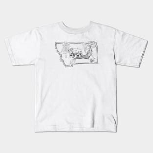 Montana Mermaid Kids T-Shirt